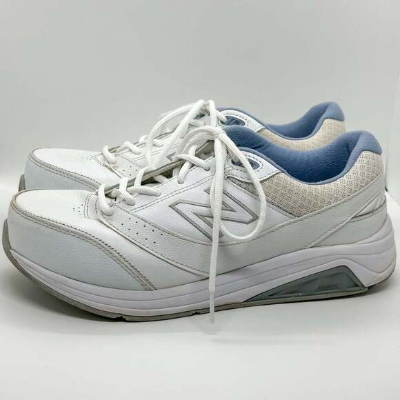New Balance 928v3 White Leather Walking Shoes Women's Size 10 Extra Wide 2E - Picture 3 of 10
